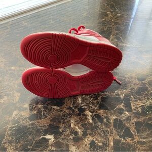 Nike Kids Shoes Red and White